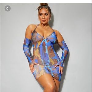 Multi color dress ! Never worn ! Brand new !